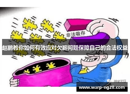 赵鹏教你如何有效应对欠薪问题保障自己的合法权益