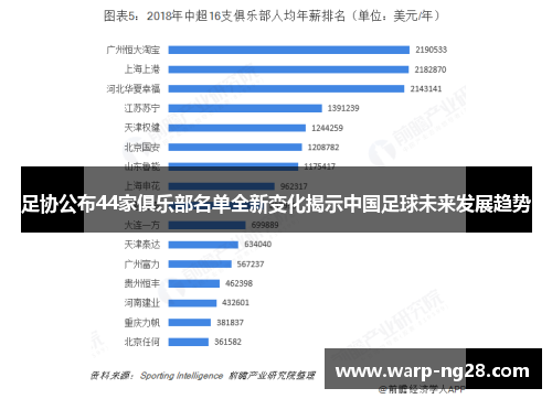 足协公布44家俱乐部名单全新变化揭示中国足球未来发展趋势 足协公布44家俱乐部名单全新变化揭示中国足球未来发展趋势