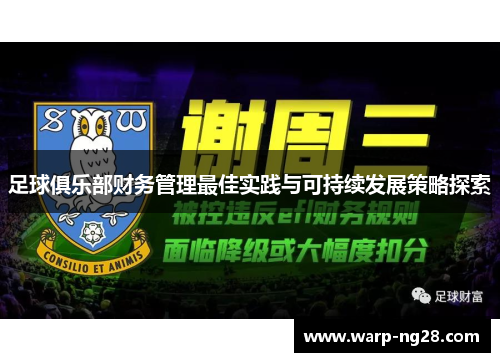 足球俱乐部财务管理最佳实践与可持续发展策略探索